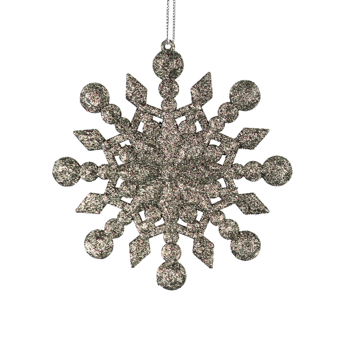 Copo de Nieve Decorativo color Arena