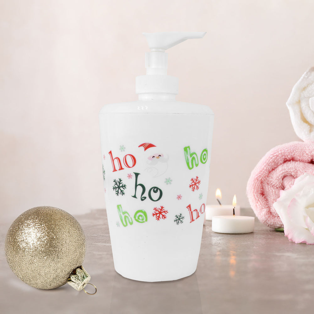 Dispensador de Jabón Líquido con Diseño de Navideño