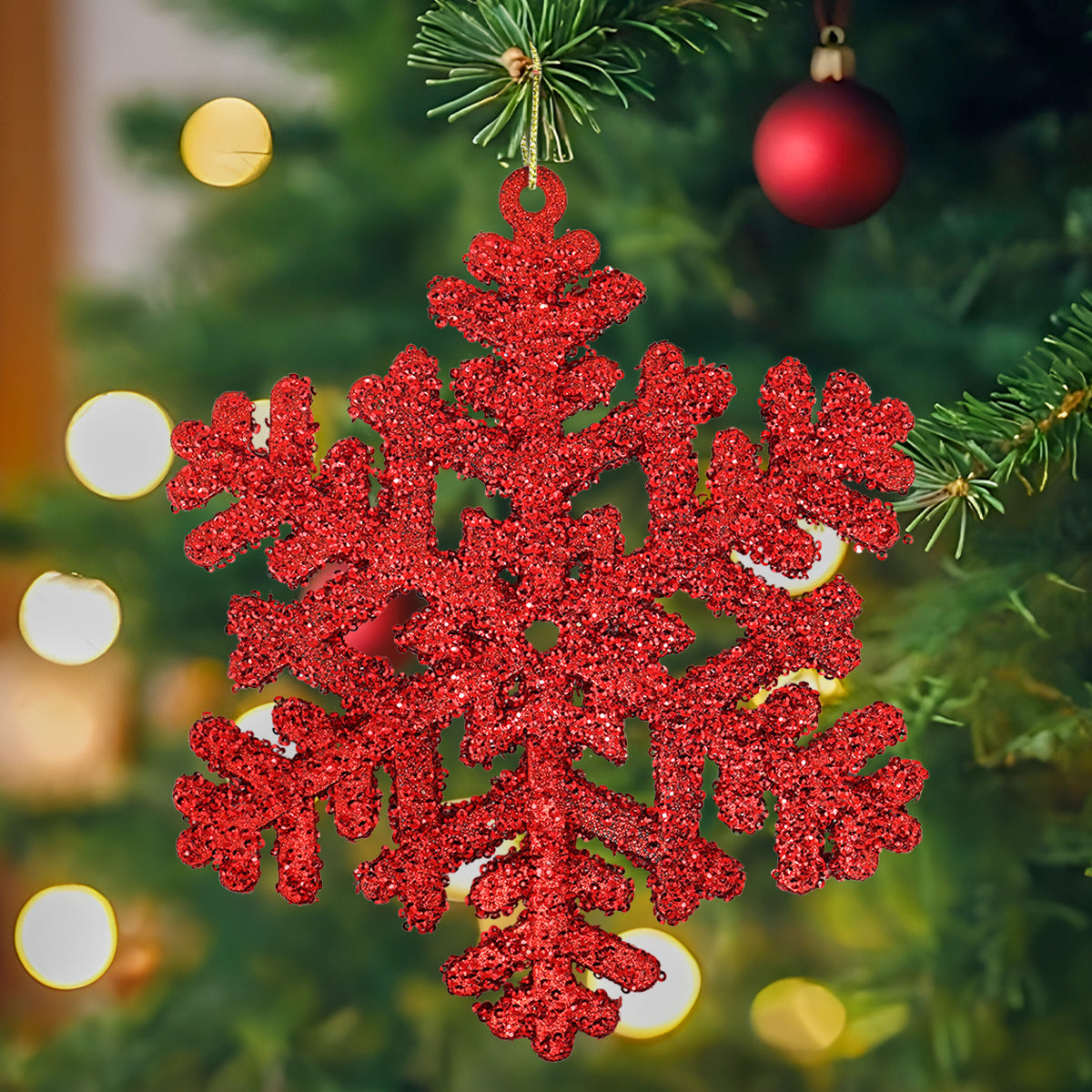 Copo de Nieve Jumbo color Rojo