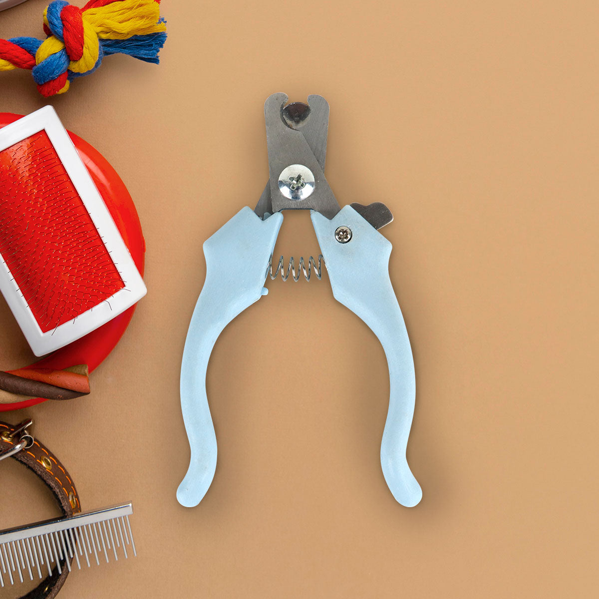 Cortaúñas color Azul para Mascotas, Amazin Pet