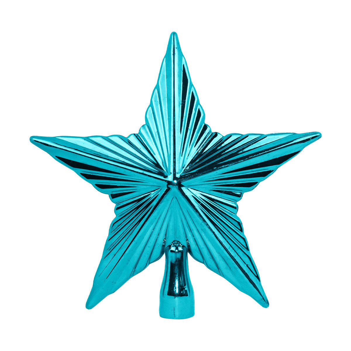 Estrella Decorativa para Punta de Árbol de Navidad, color Azul