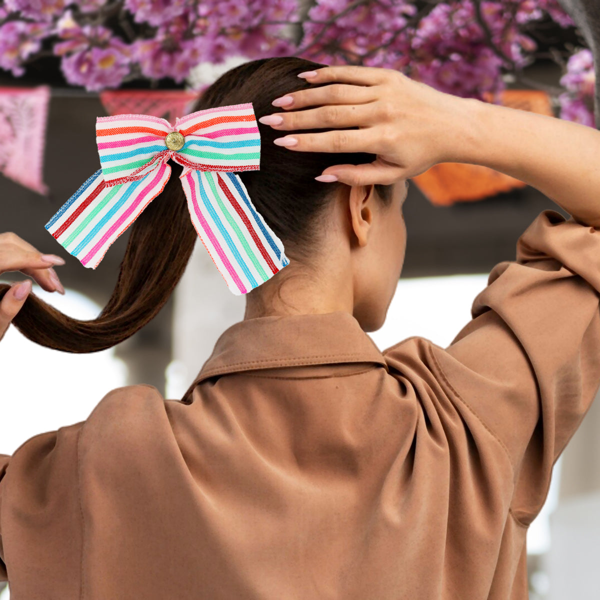 Corbatín Mexicano color Blanco