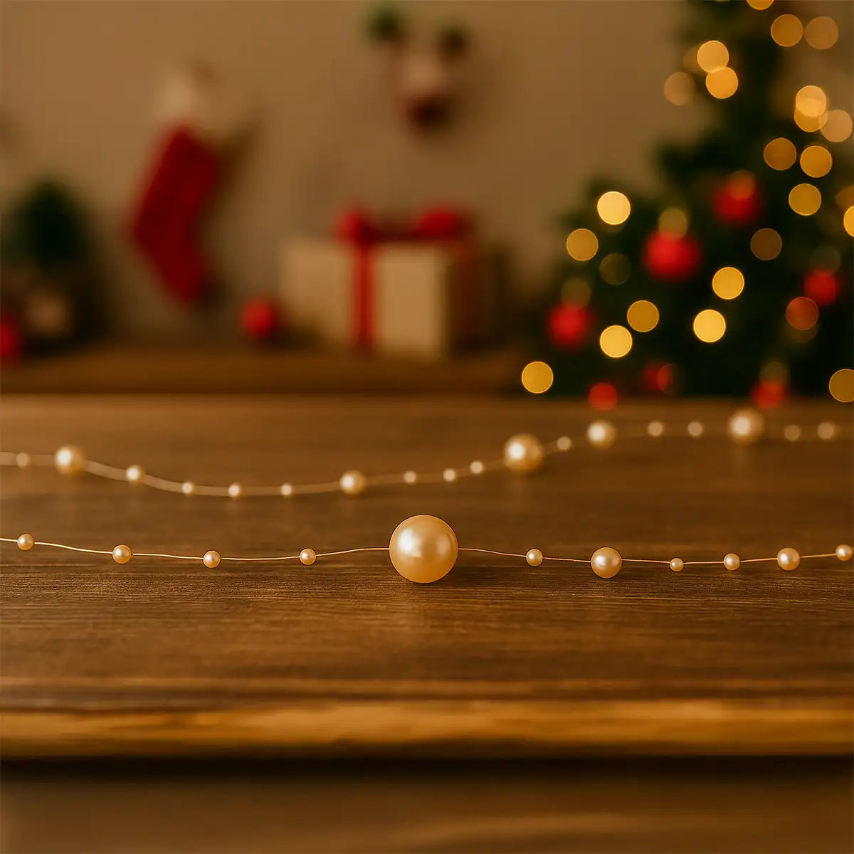 Guirnalda Navideña color Oro