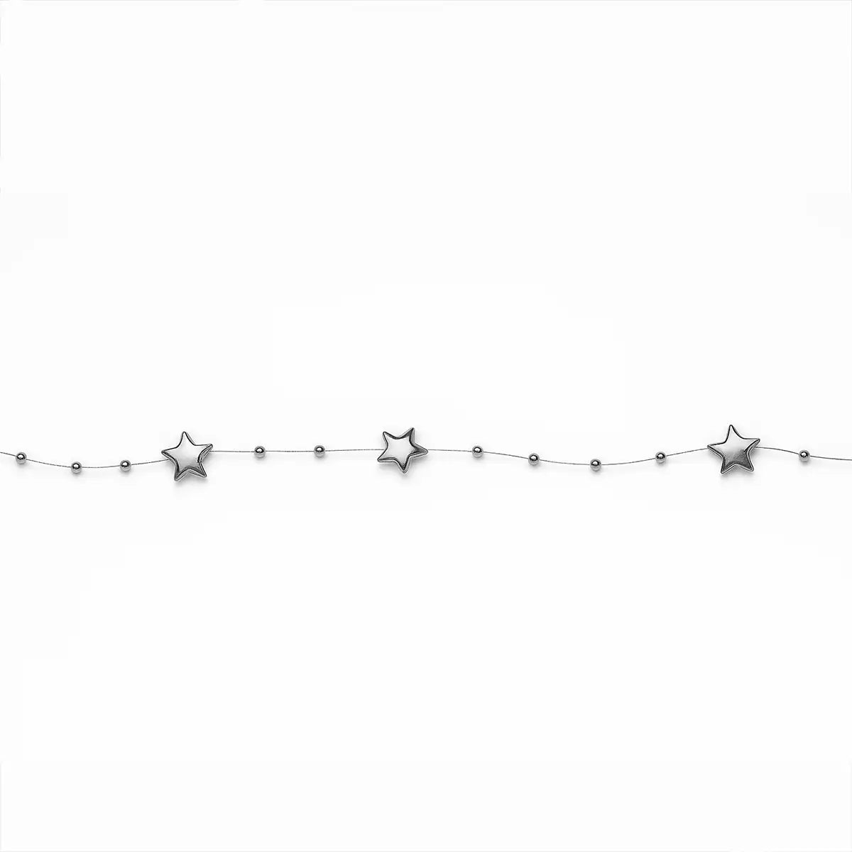 Guirnalda Navideña con Diseño de Estrellas