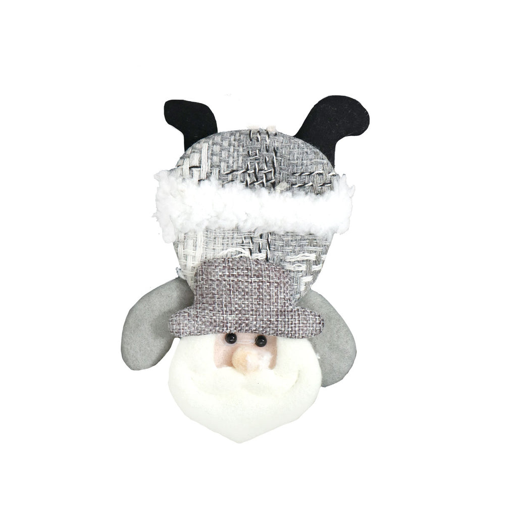 Ornamento Navideño en Forma de Santa Acostado