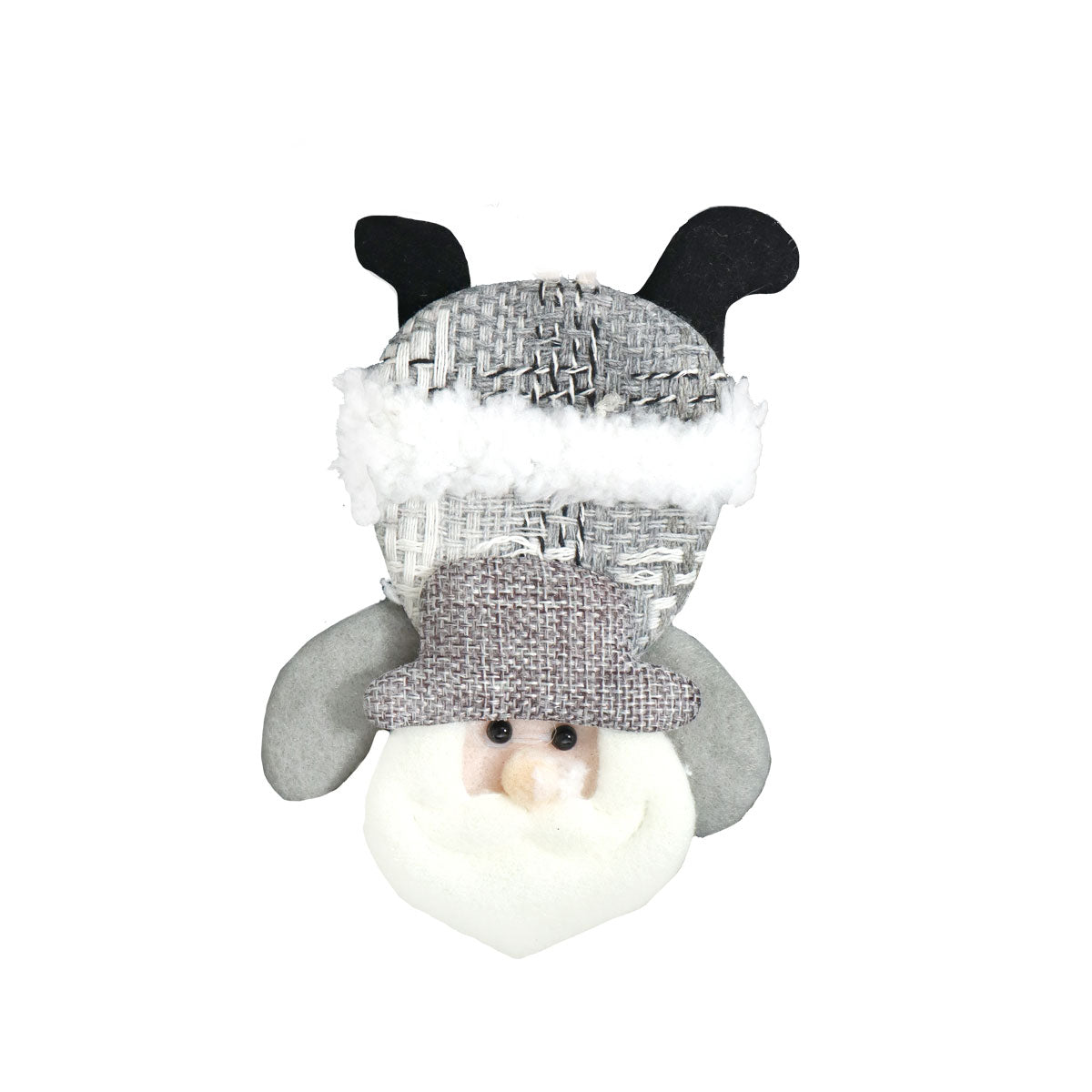 Ornamento Navideño en Forma de Santa Acostado