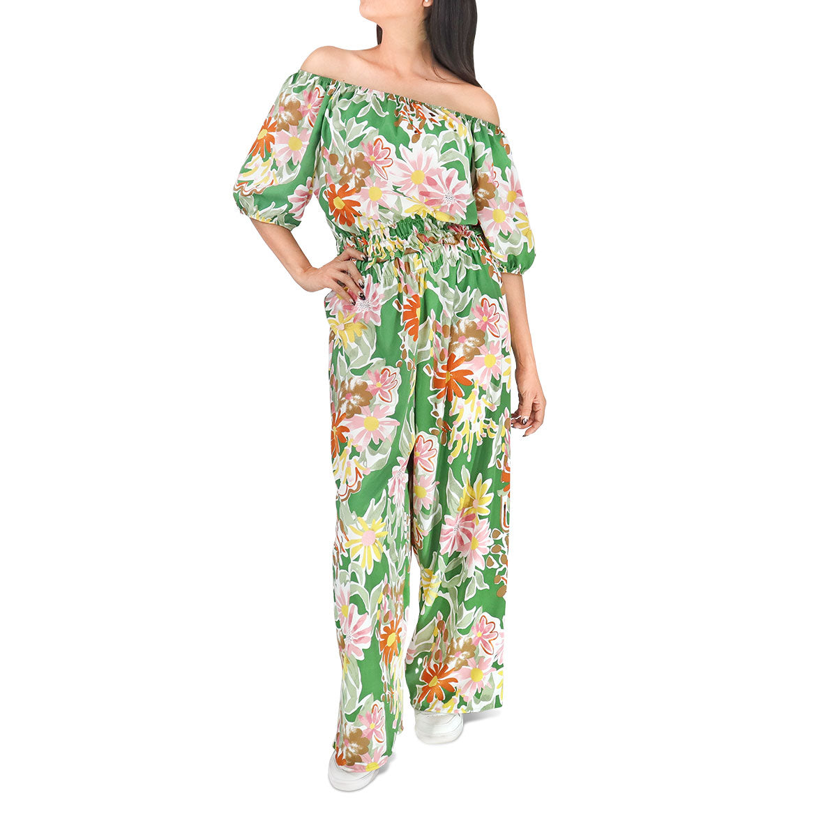 Conjunto de Verano de 2 Piezas color Verde