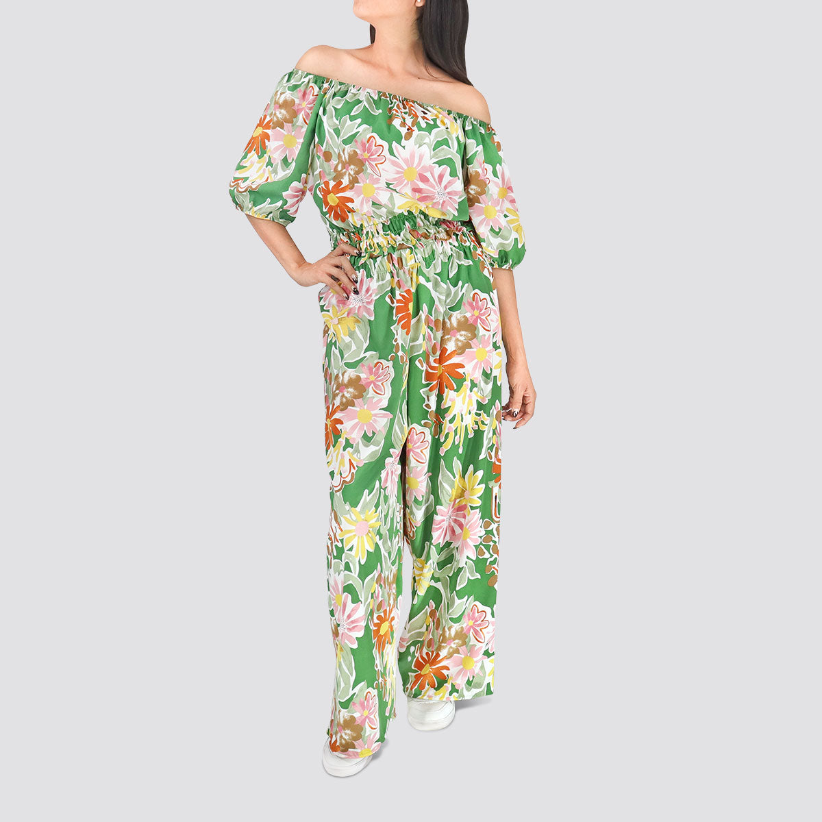 Conjunto de Verano de 2 Piezas color Verde