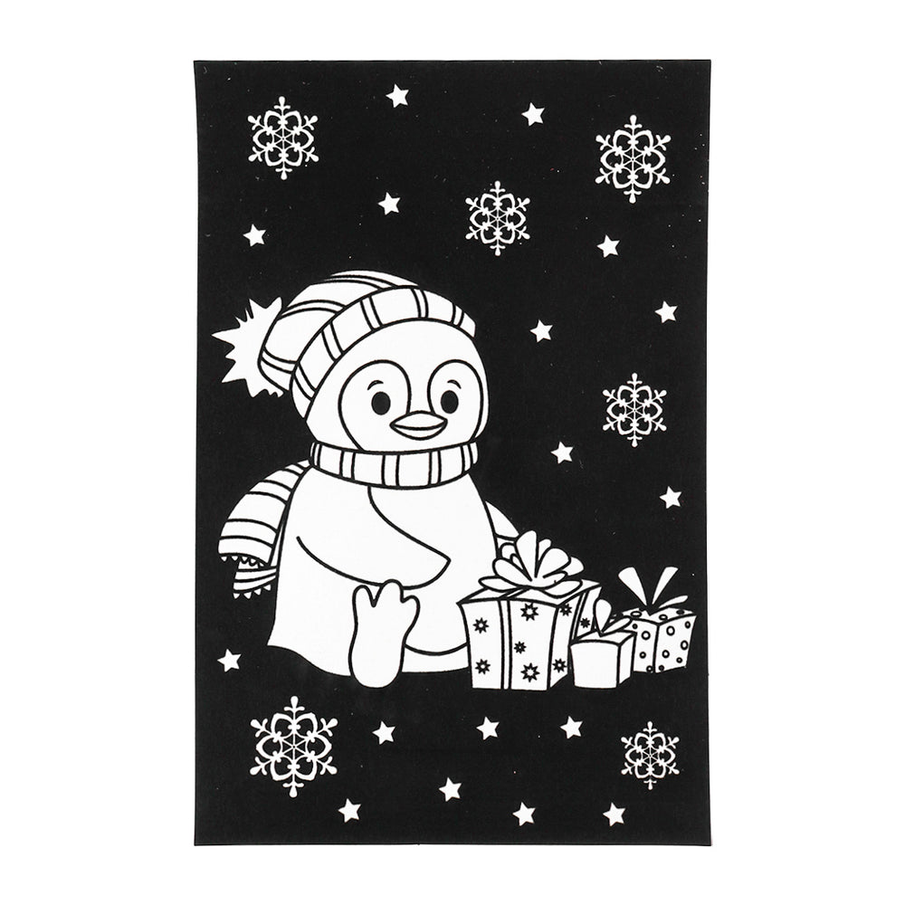 Kit de Colorear Navideño, Pinguino