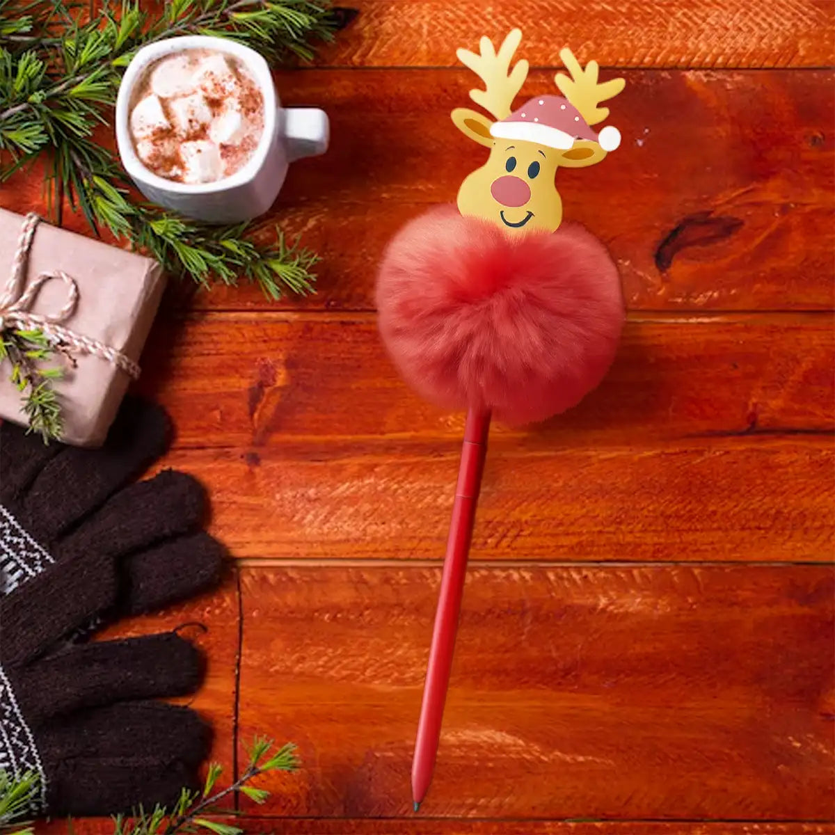 Lapicero con Diseño de Reno