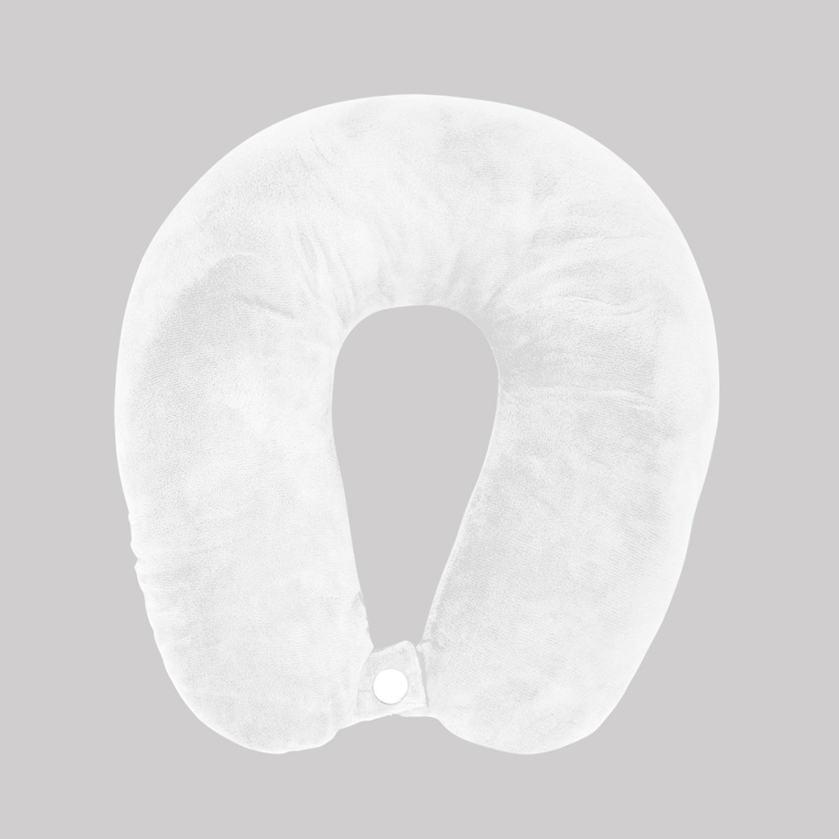 Almohada de Viaje Ergonómica, Color Blanco