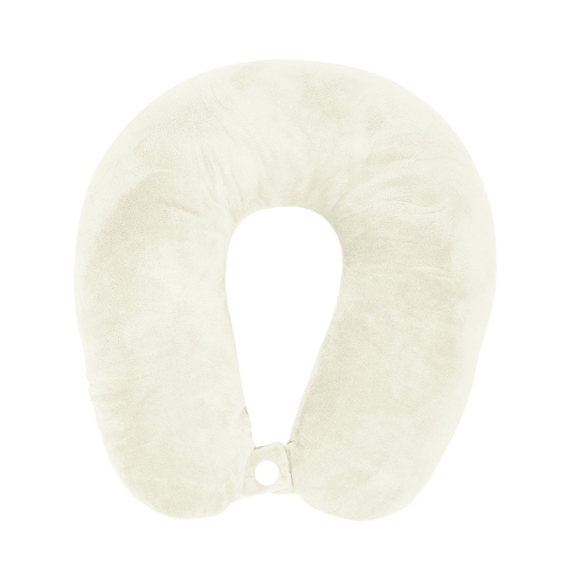 Almohada de Viaje Ergonómica, Color Crema