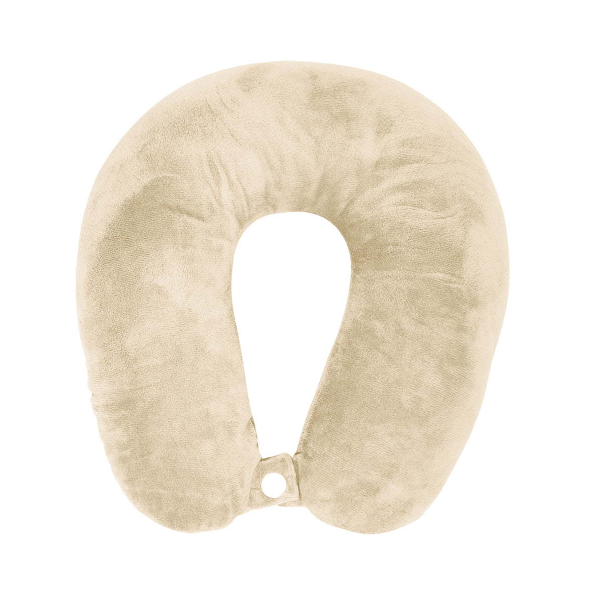 Almohada de Viaje Ergonómica, Color Beige