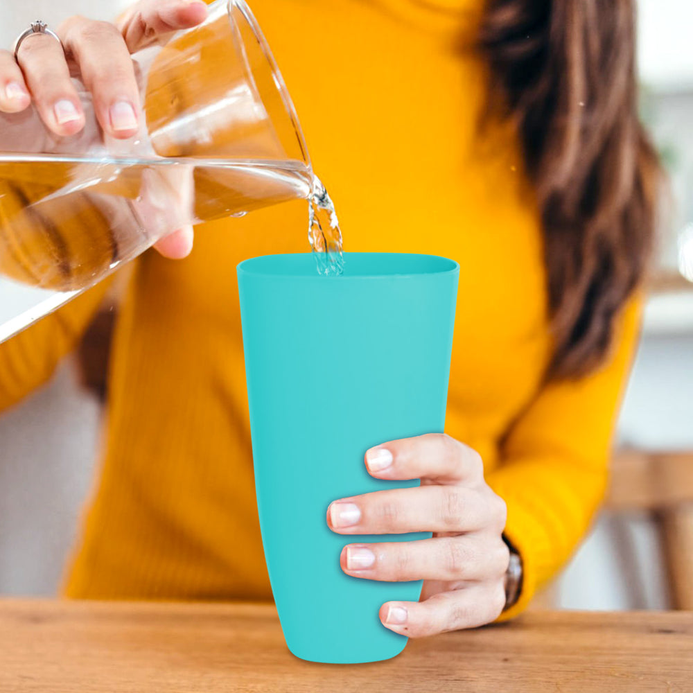 Vaso de Plástico, Color Aqua, 780 ml