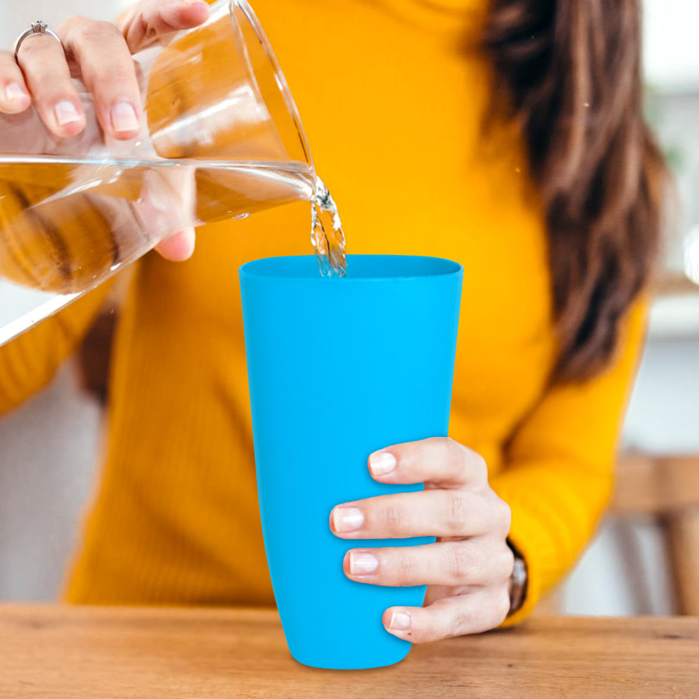 Vaso de Plástico, Color Azul, 780 ml