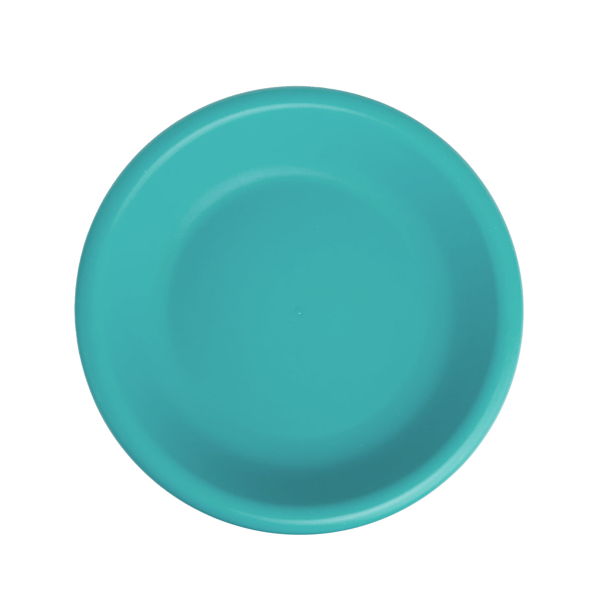 Plato Sopero de Plástico, Color Aqua