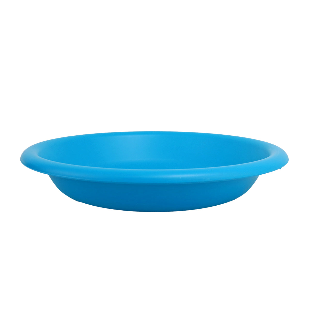 Plato Sopero de Plástico, Color Azul