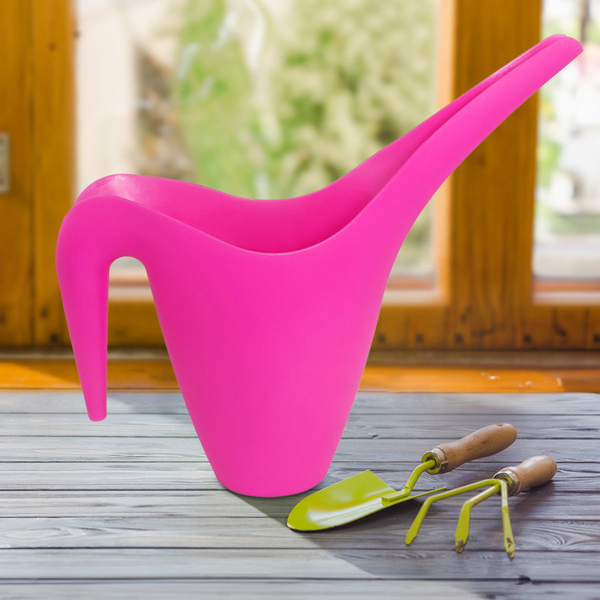 Regadera para Plantas, Color Rosa, 1.8 l