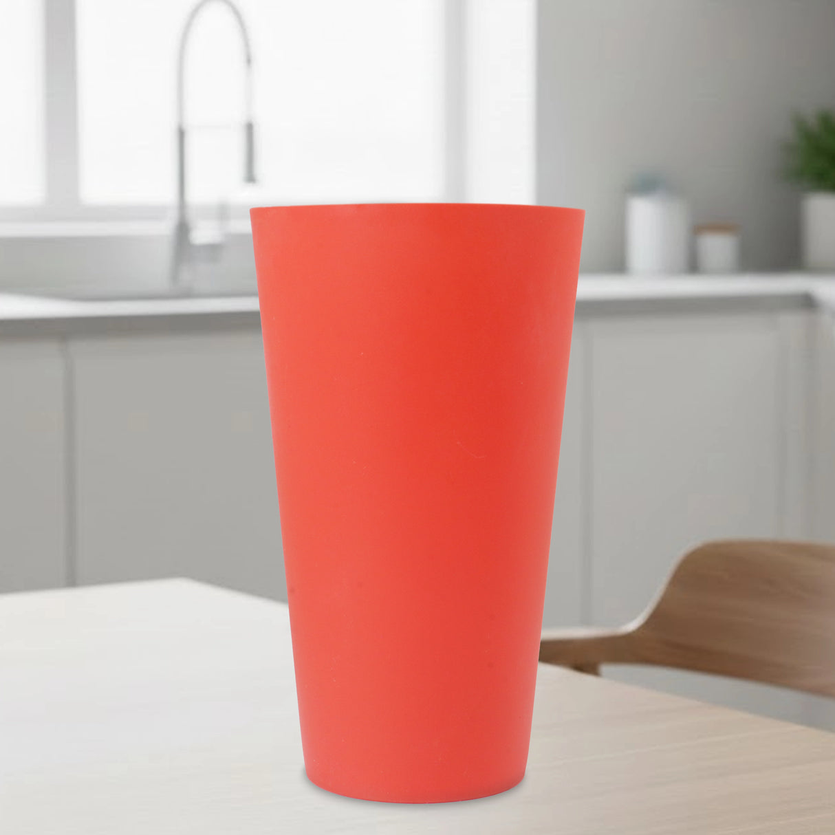 Vaso de Plástico, Color Narajna, 850 ml