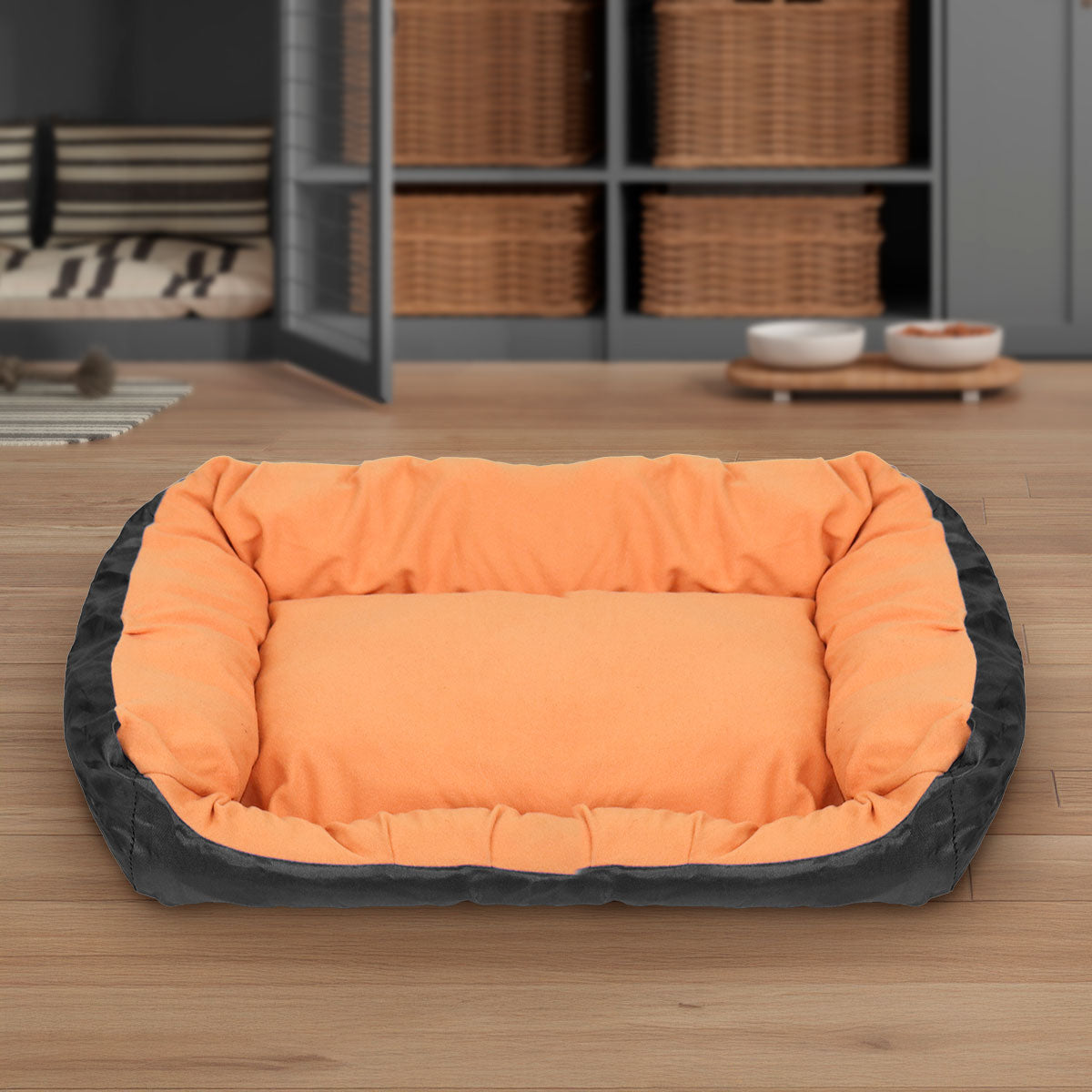 Cama para Mascota, Color Mostaza, 43x32 cm