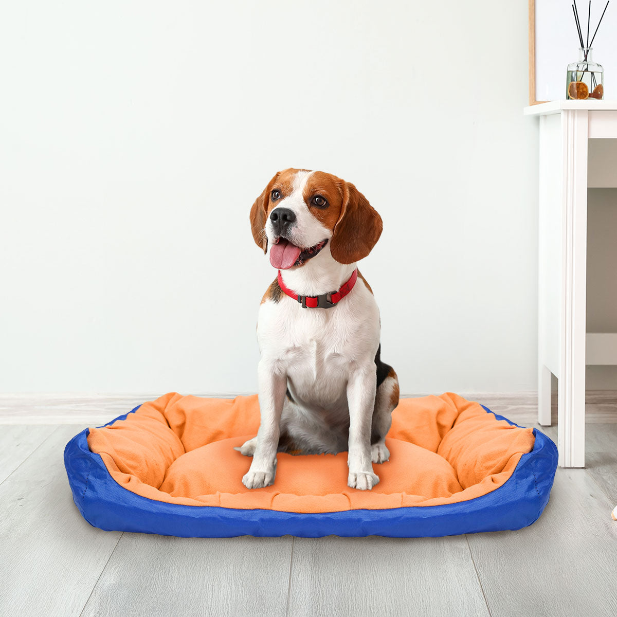 Cama para Mascota, Color Naranja, 43x32 cm