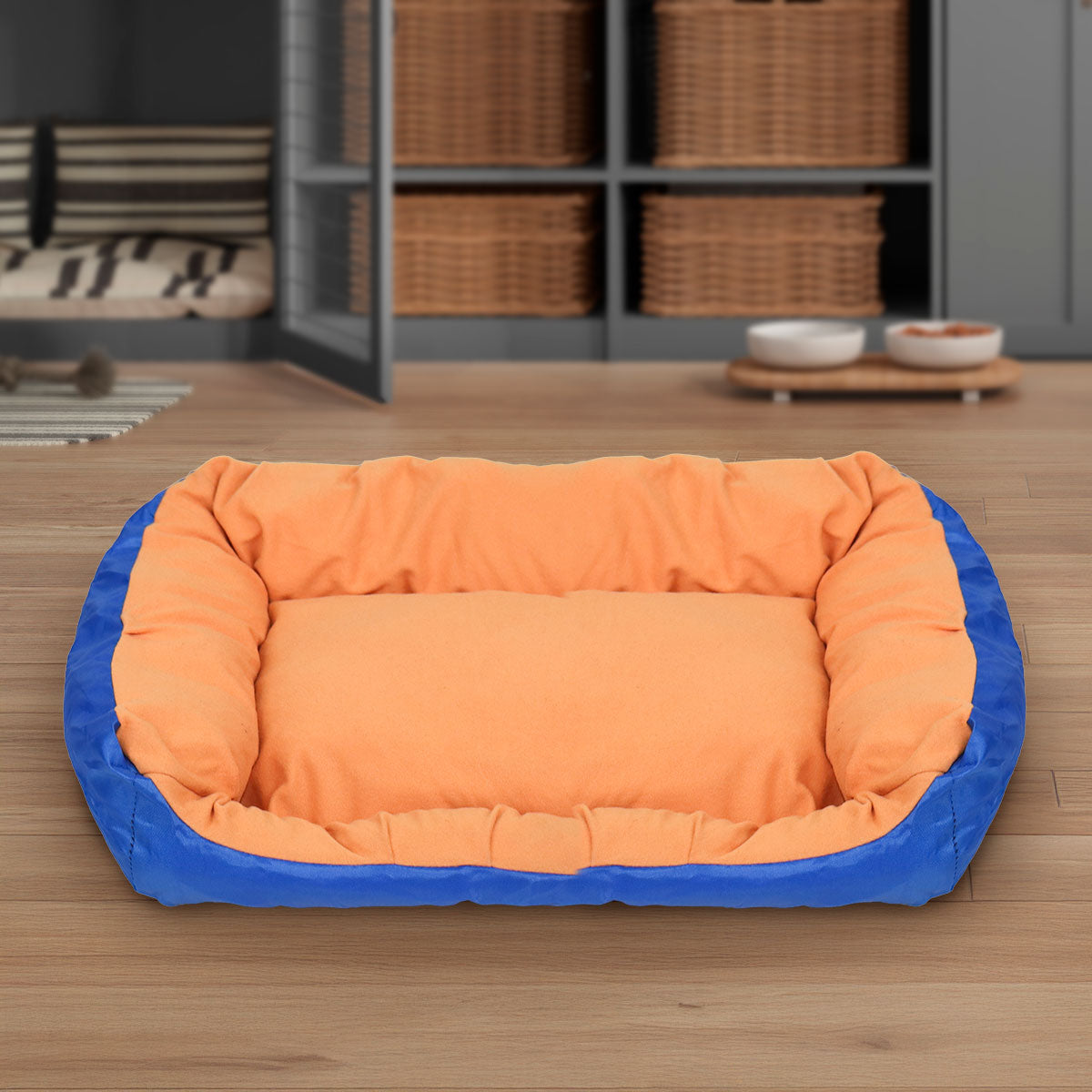 Cama para Mascota, Color Naranja, 43x32 cm