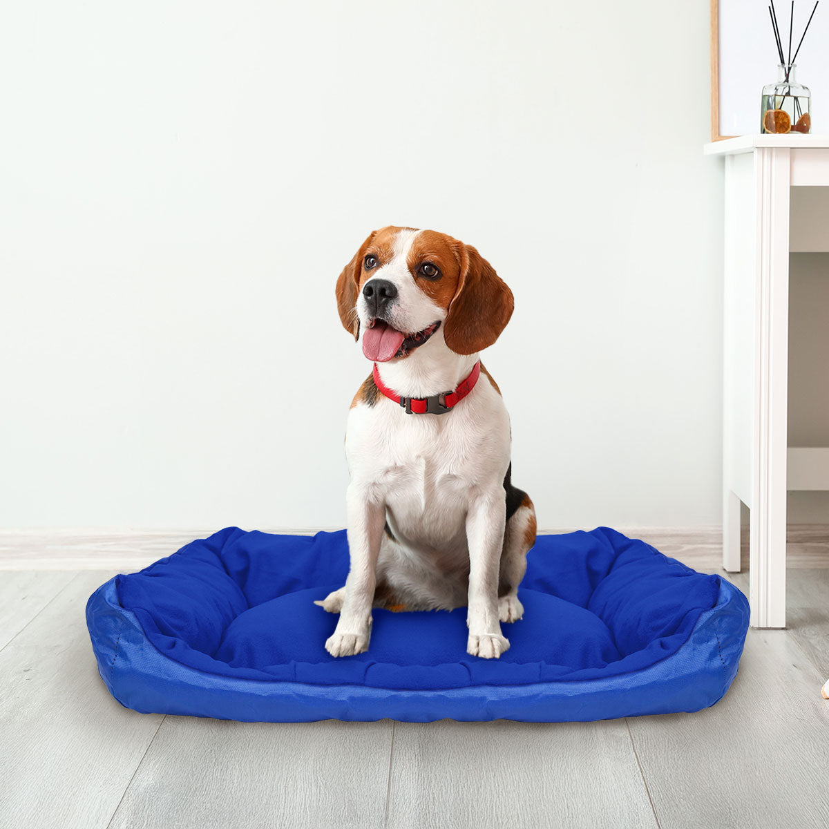 Cama para Mascota, Color Azul Rey, 43x32 cm