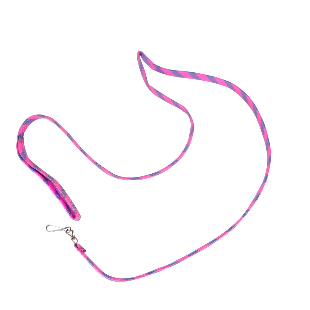 Correa para Mascota Doble Tejido, Color Rosa y Azul