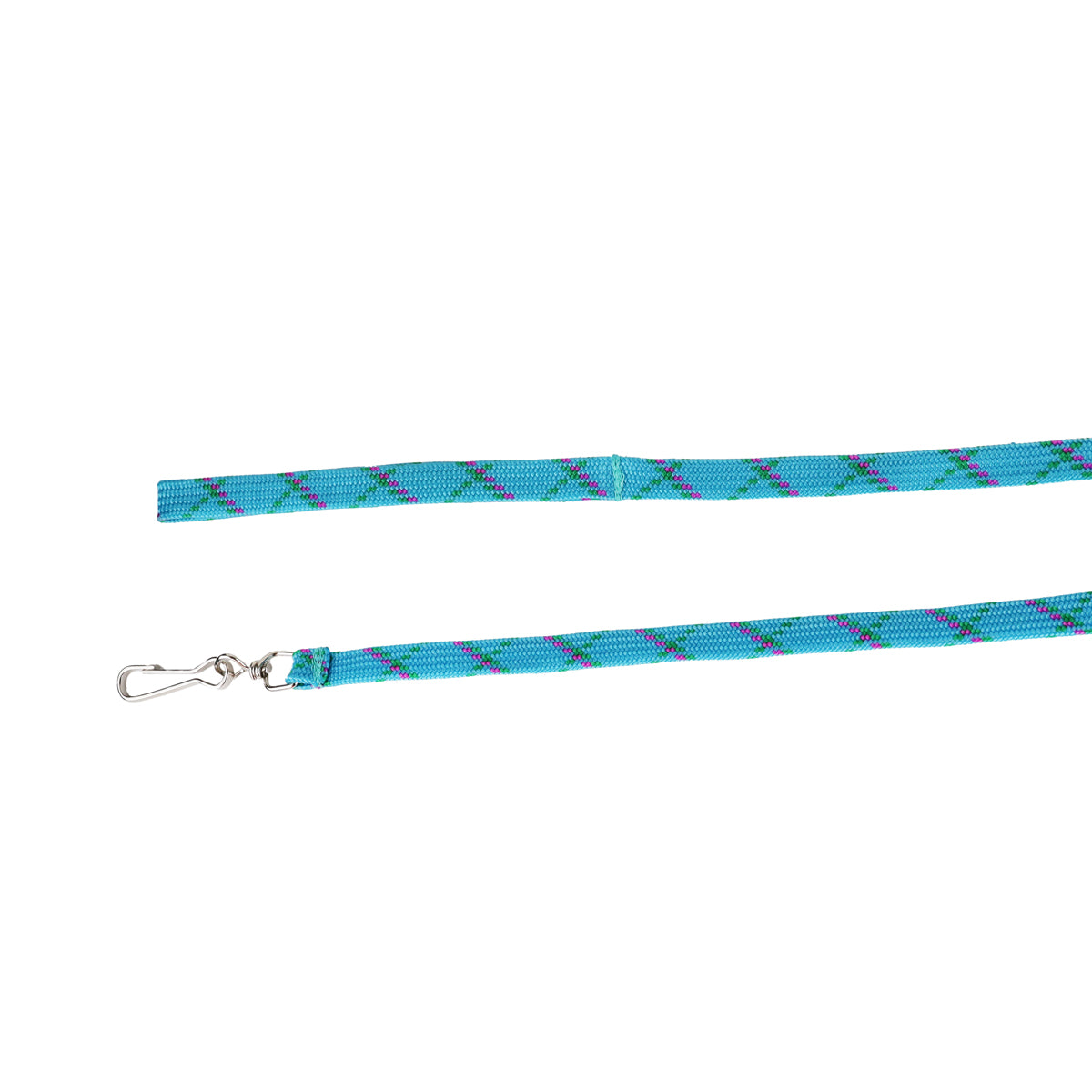 Correa para Mascota Doble Tejido, Color Turquesa