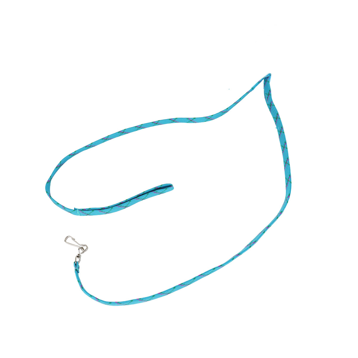 Correa para Mascota Doble Tejido, Color Turquesa