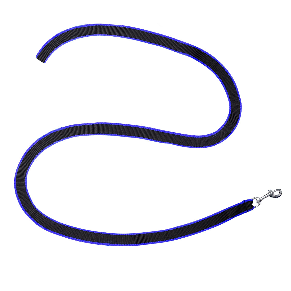 Correa Básica para Mascota, Color Azul y Negro