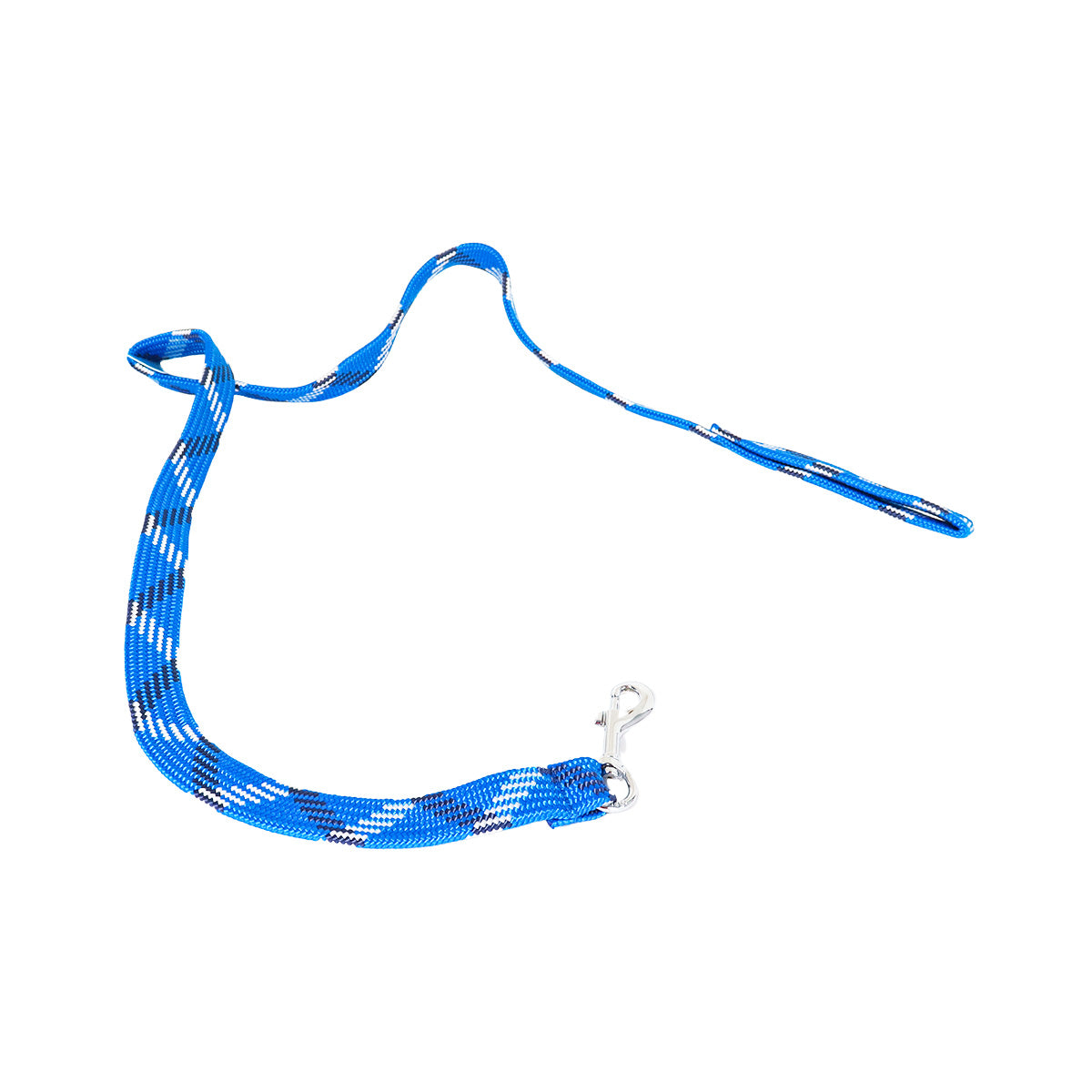 Correa Doble Tejido para Mascota, Color Azul