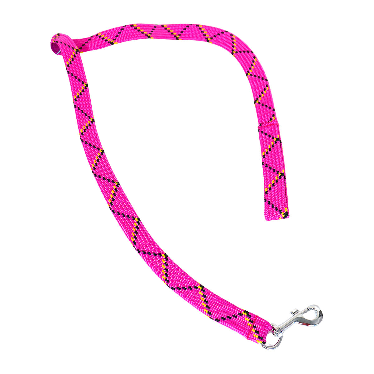 Correa Doble Tejido para Mascota, Color Fucsia