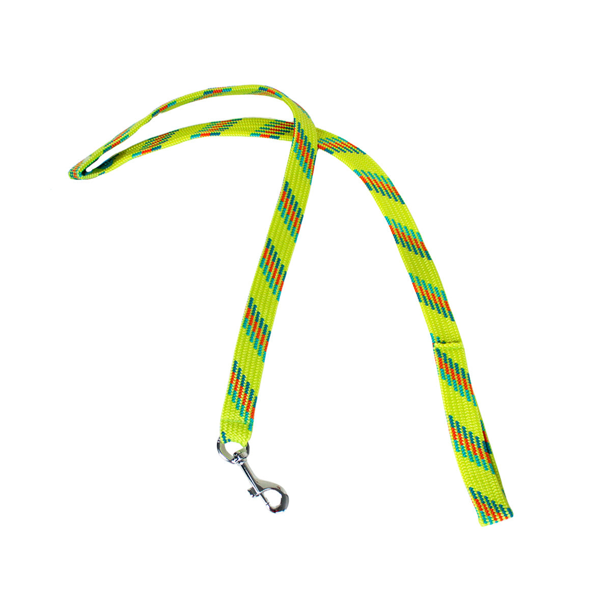 Correa Doble Tejido para Mascota, Color Verde