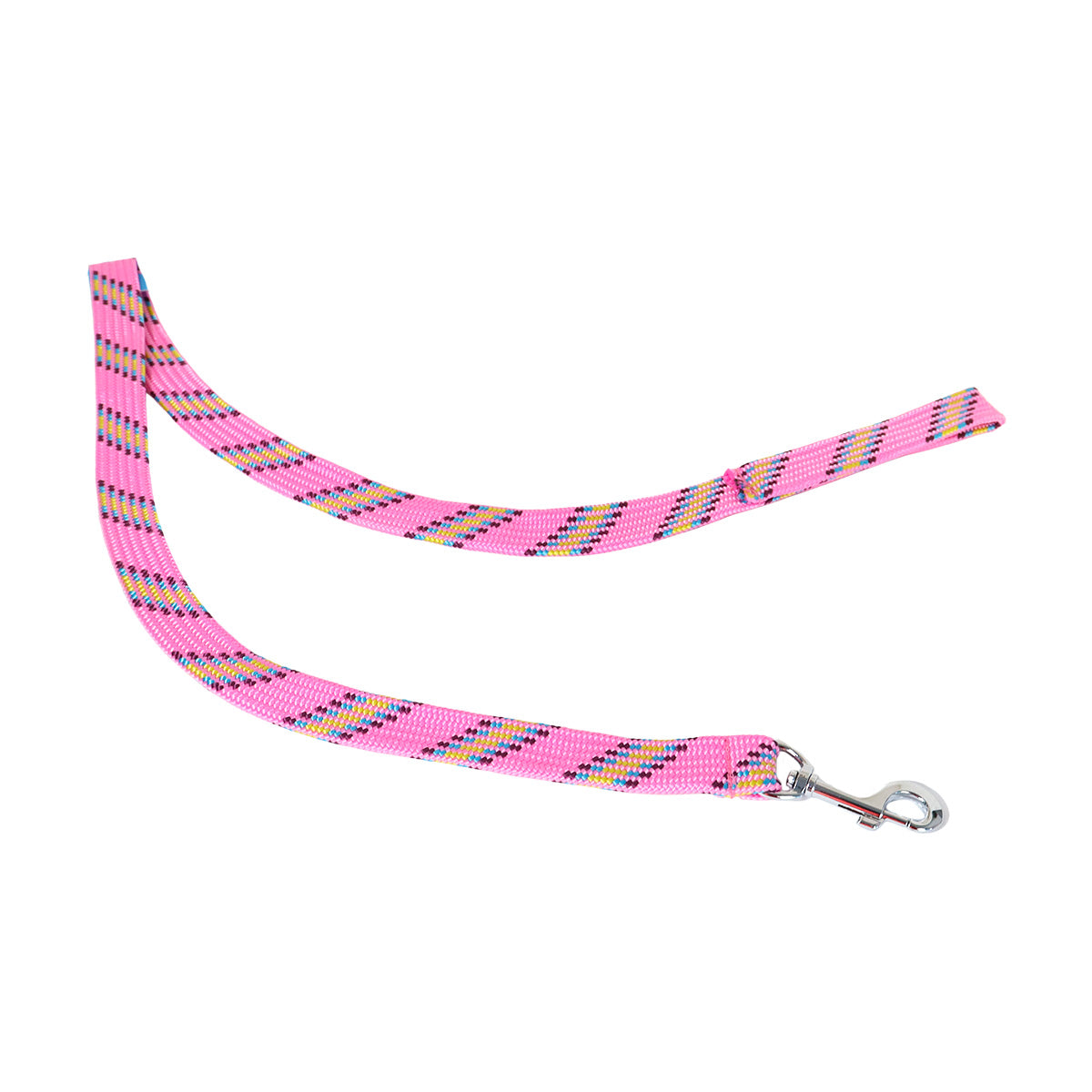 Correa Doble Tejido para Mascota, Color Rosa