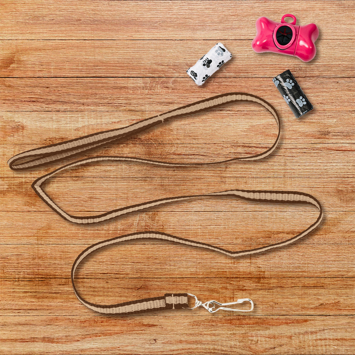 Correa color Café para Perro