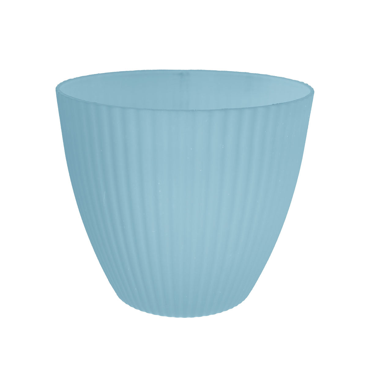 Maceta de Plástico color Azul, 17x14cm
