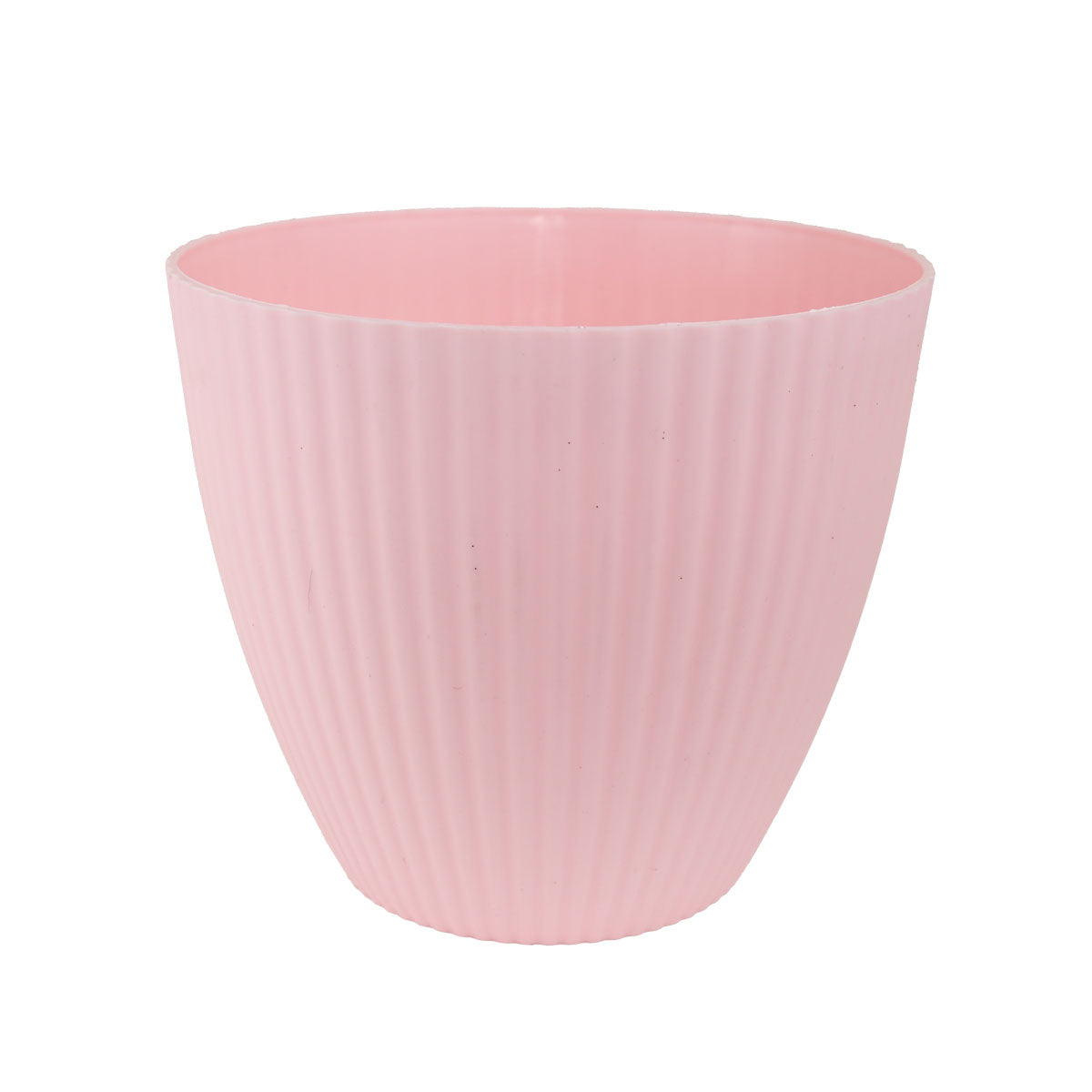 Maceta de Plástico color Rosa, 17x14cm