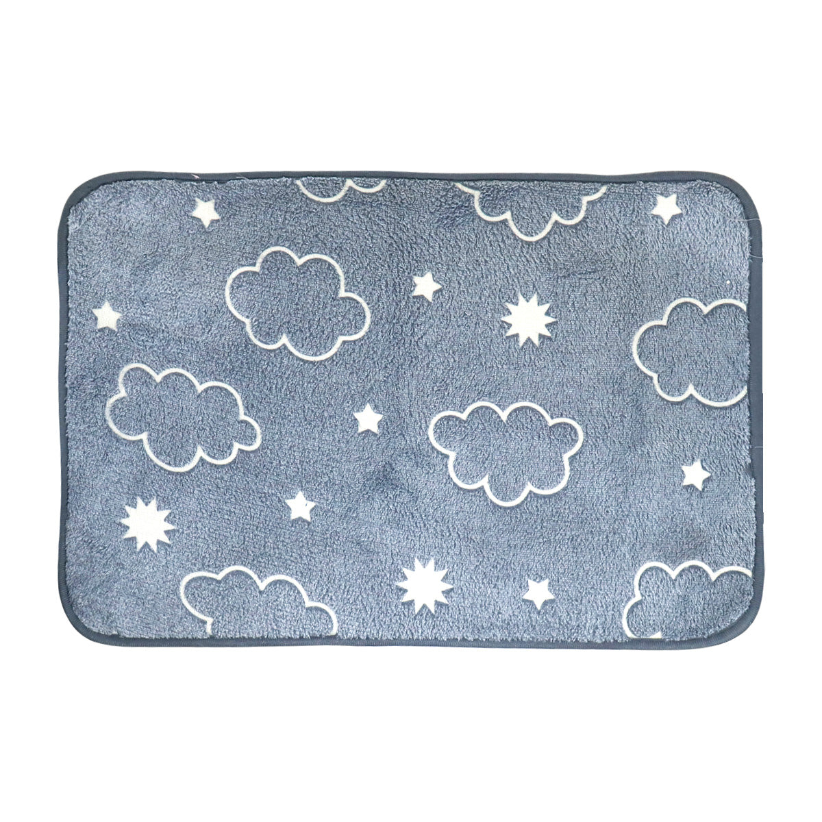 Tapete de Nube Suave color Gris, 40x59cm