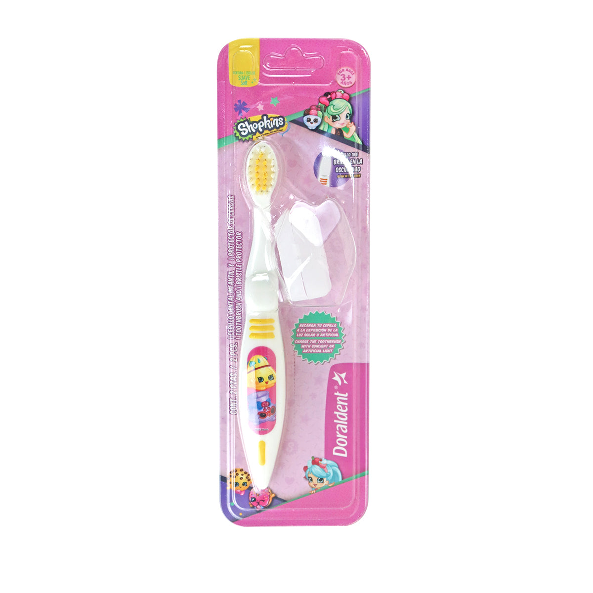 Cepillo Dental Infantil Shopkins, Doraldent, Color Amarillo