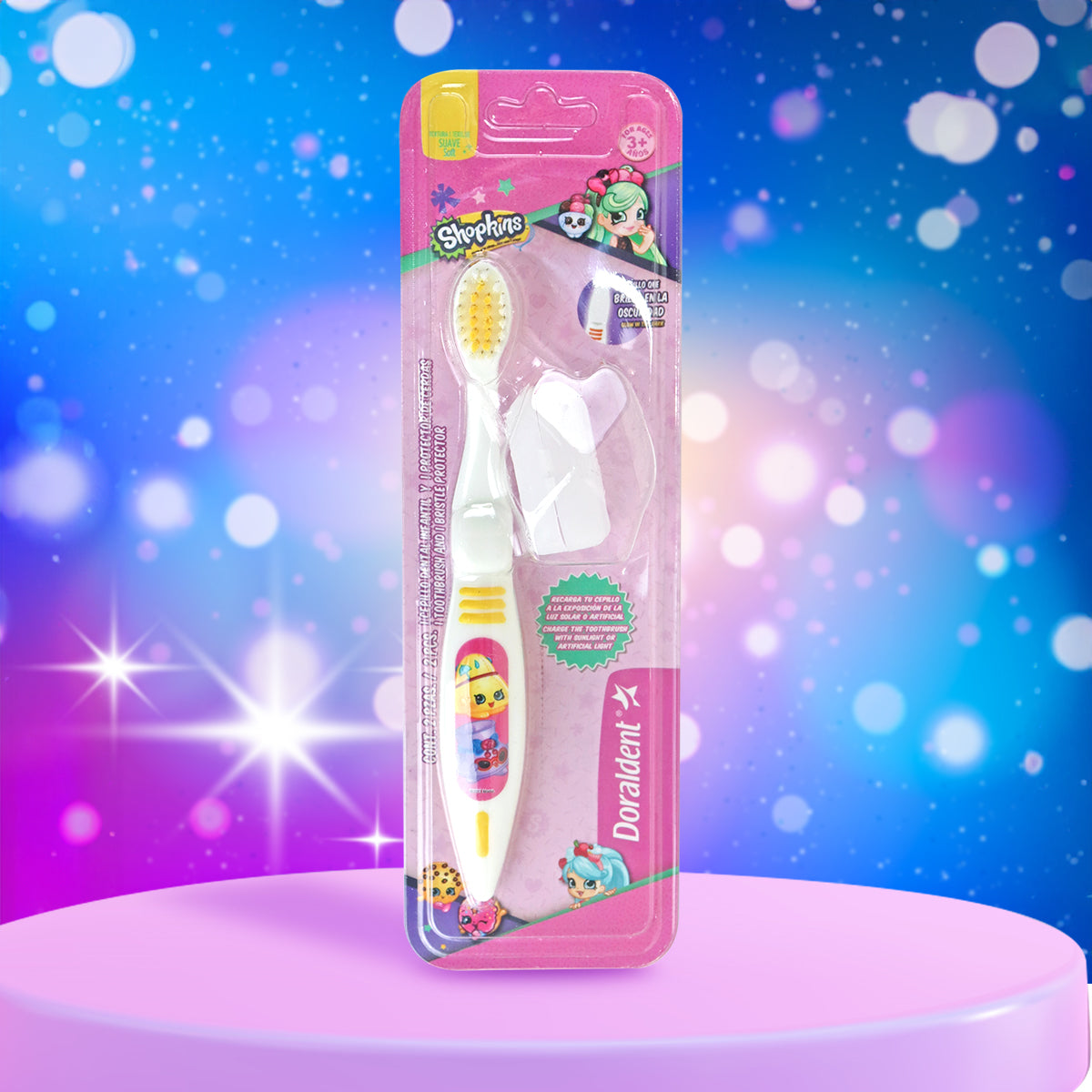 Cepillo Dental Infantil Shopkins, Doraldent, Color Amarillo
