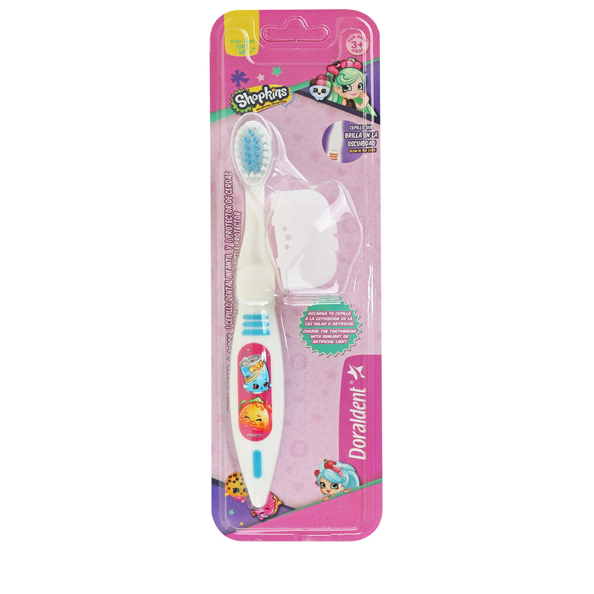Cepillo Dental Infantil Shopkins, Doraldent, Color Azul