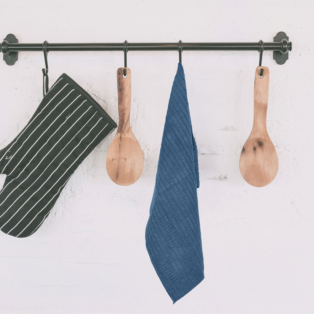 Trapo para Cocina, Color Petroleo, 40x60 cm