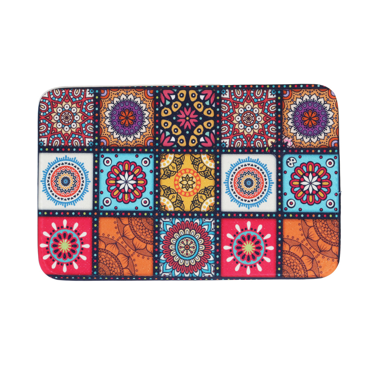 Tapete Diseño Mandalas, 35x55 cm