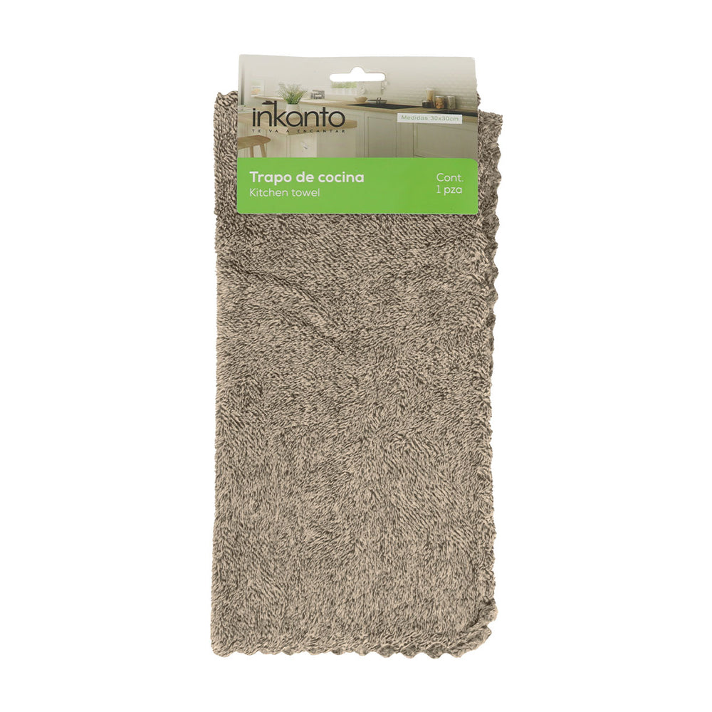 Trapo color Arena para Cocina, 30x30cm