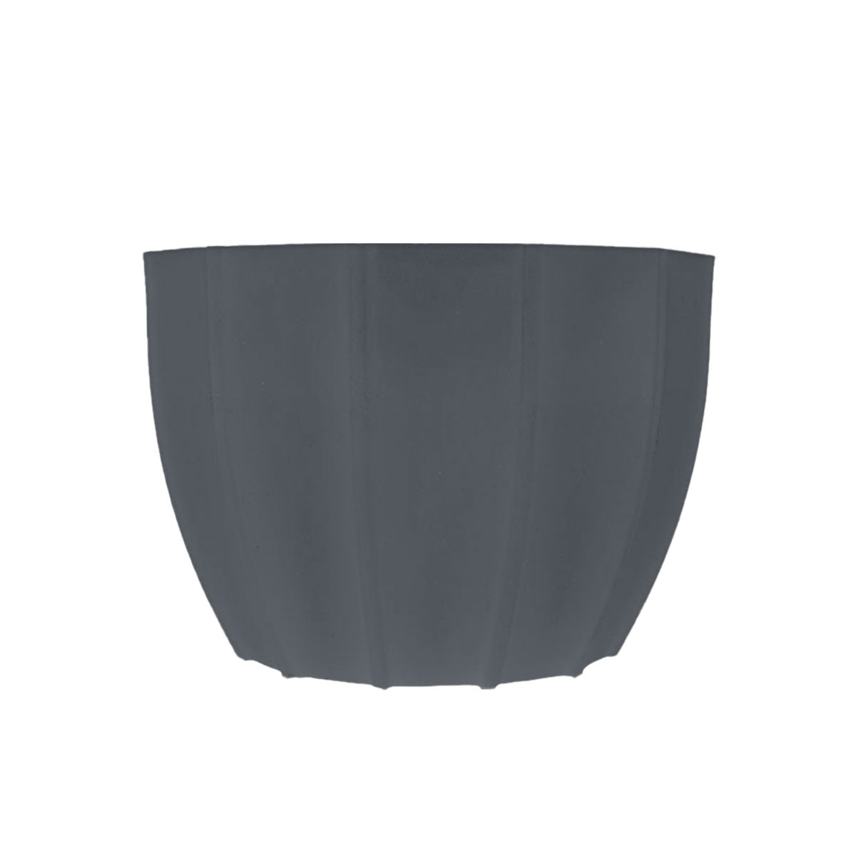 Maceta de Plástico color Gris, 14x10cm