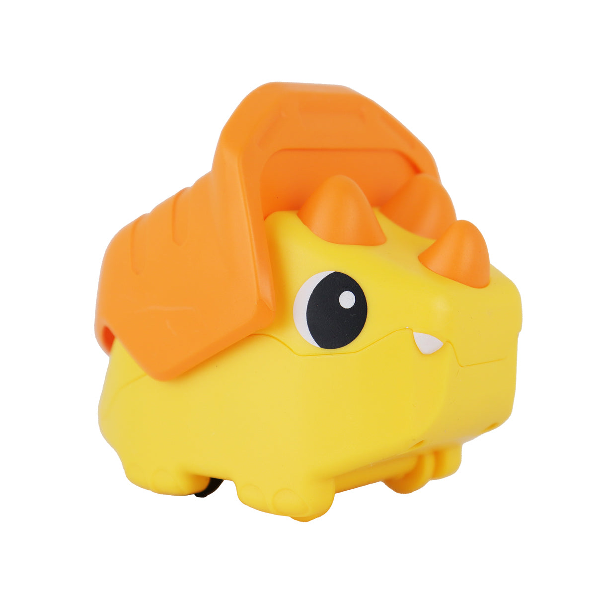 Cochecito de Juguete Rinoceronte, Color Naranja