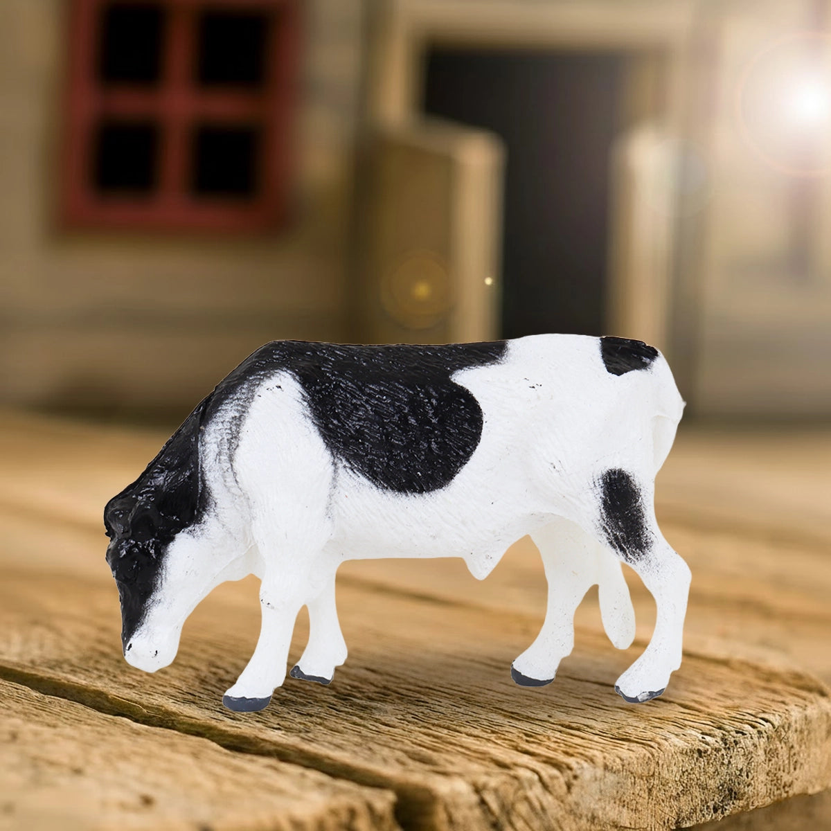 Animal de Plástico, Vaca Comiendo