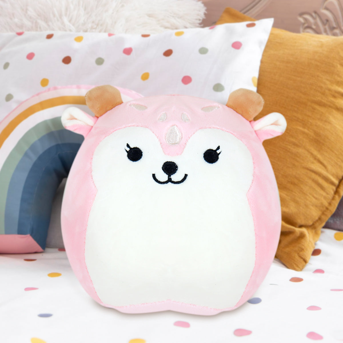 Peluche Ciervo, Color Rosa