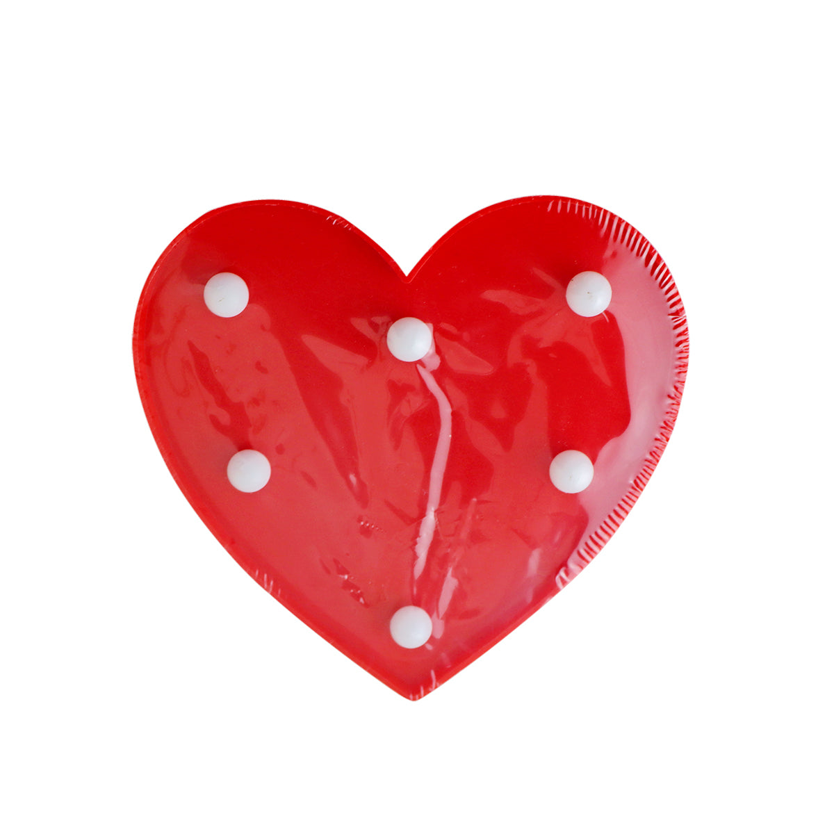 Luces Led Diseño de Corazón color Rojo